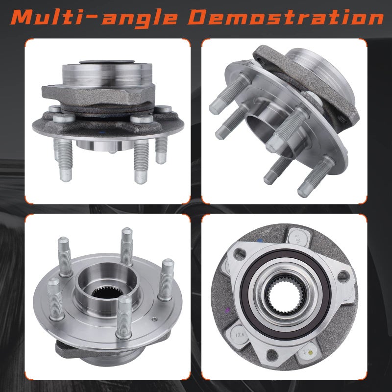 DRIVESTAR 513282 Wheel Hub & Bearing Assembly Front/Rear w/ABS Encoder for 2008-2019 Cadillac CTS/2018-19 XTS, 2010 11 12 13 14 15 2016 Chevy Camaro/2018-19 Impala - Image 3